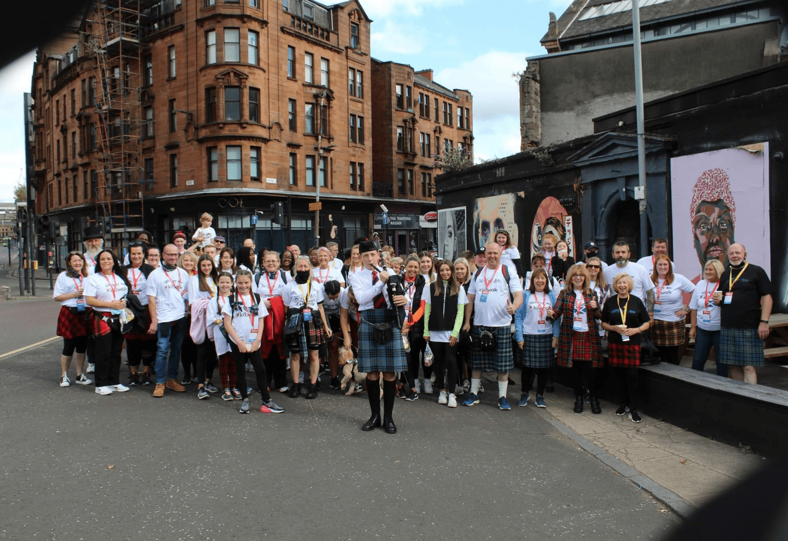 Why the Kiltwalk is a Great Team Building Exercise